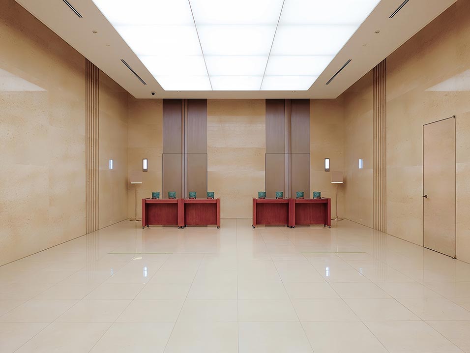 特別室には火葬炉が2基並んでいます