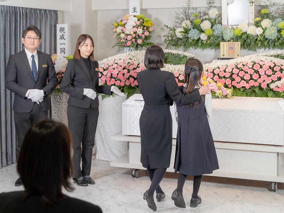 葬儀の様子